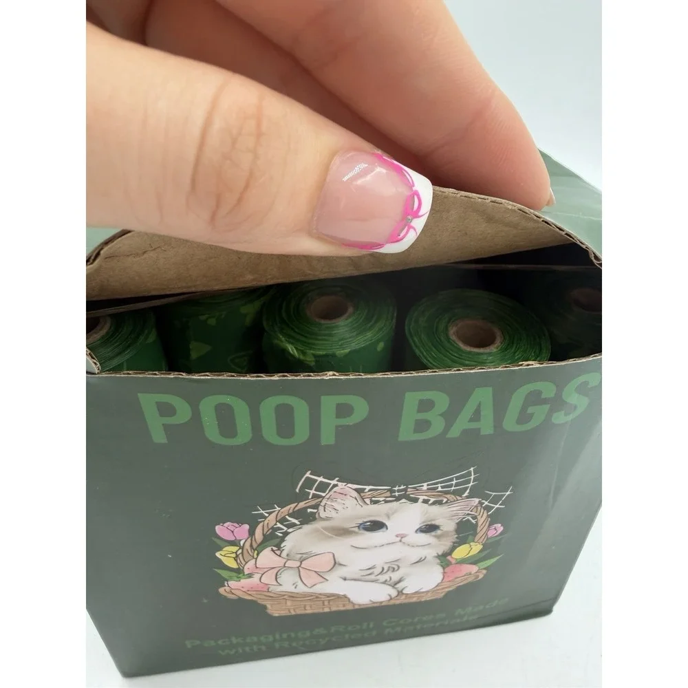 Pogi's Poop Bags – Large, Leak-Proof Dog Waste Bags 40 Rolls / 600 Count NEW
